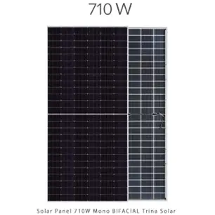محصولات سانتکس - پنل خورشیدی مدل TSM-710NEG21C.20 710W برند Trina Solar