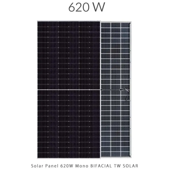 محصولات سانتکس - پنل خورشیدی مدل TWMNH 66HD620W برند TW Solar