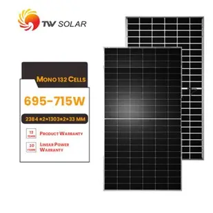 محصولات سانتکس - پنل خورشیدی مدل TWMNH 66HD695-715W برند TW Solar