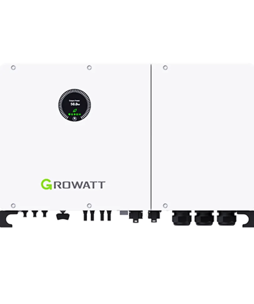 محصولات سانتکس - اینورتر هیبریدی سه فاز برند Growatt مدل WIT 29.9-50K-XHU